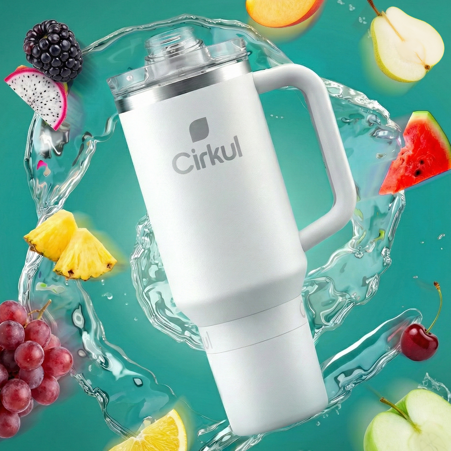 Cirkul Tumbler – Pearl - Travel Edit