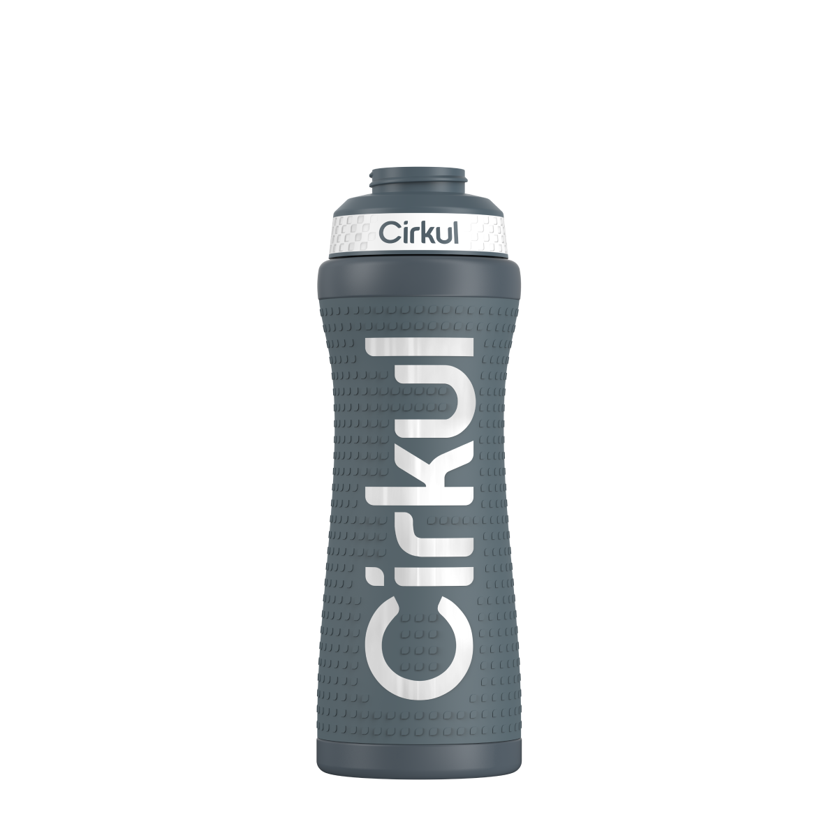 22oz. Grip Stainless Steel Bottle & Sport Lid - Easy Set