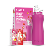 32oz. Hot Pink Stainless Steel Bottle Starter Kit - Classic Pick