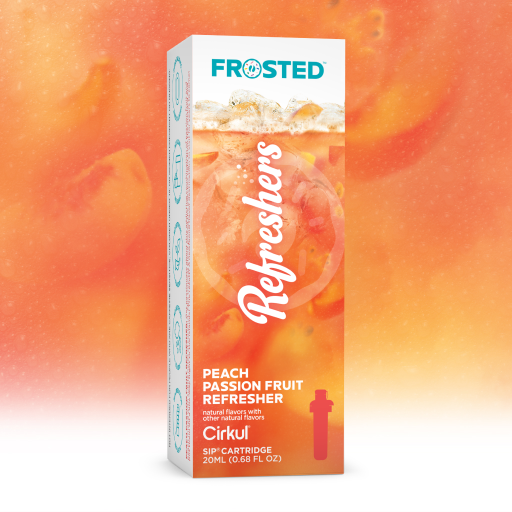 Frosted Peach Passion Fruit Refresher - Easy Set